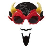 Widmann vd-wdm14398 Devil Glasses With Moustache And Goatee Beard, One Size