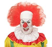 Widmann vd-wdm74950 CALOTTA CLOWN WITH RED HAIR, One Size