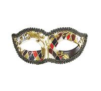 Widmann VENETIAN HARLEQUIN EYEMASK FOR HALLOWEEN FANCY DRESS ACCESSORY