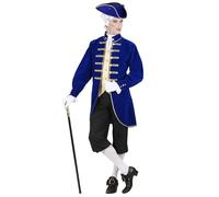 Widmann Venetian Nobleman (Coat With Jabot, Pants, Hat) (XL) Black