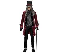 Widmann adult gothic vampire, Halloween, fancy dress costume