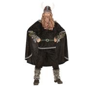 W WIDMANN MILANO Party Fashion VIKING (coat, pants, belt, arm warmers, leg warmers, cape, helmet) - (L)