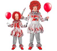 W WIDMANN MILANO Party Fashion 17134 Kostüm Costume Killer Clown, Gray, XL