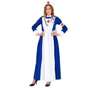 Widmann Vintage Nurse (Dress, Hat, Armband) (S) Different Colors