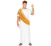 Widmann 07874 Caesar Costume, White, XL