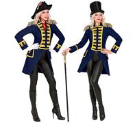 Widmann W MILANO Party Fashion - Costume Parade Tailcoat, Gothic, Pirate, Rock Star, Circus Director, Guard Uniform, Theme Party, Carnival