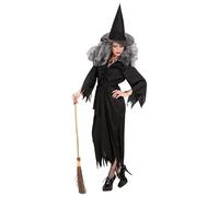 Widmann 02659 Witch costume, Black, XXX-Large