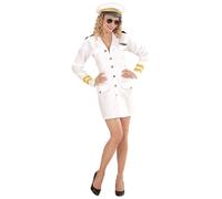 Widmann WDM06863 ? Costume Captain Marina Women's, White, Large