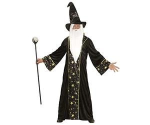 Widmann wdm15223 ? Wizard Fantasy Costume, Black, Large