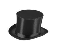 Widmann 75717 Dandy Satin Topper Band H 15 Cm Hat Party and Carnival 574, Multi-Coloured, Taglia unica