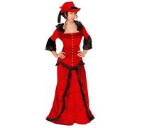 Ladies Western Lady Costume Small UK 8-10 for Wild West Cowboy Fancy Dress