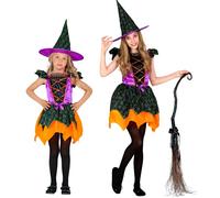 Widmann Witch (Dress, Hat) (104 cm / 2-3 Years) Different Colors