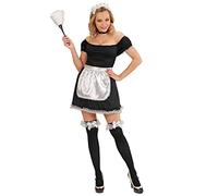 Widmann Womens Ladies Sexy French Maid Fancy Dress Costume Outfit L