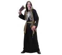Mens Holographic Zombie Costume Medium UK 40/42" for Halloween Fancy Dress