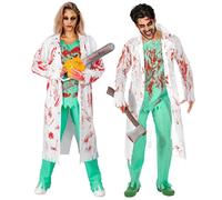 Widmann Zombie (Hooded Robe, Holographicbones Chest, Belt) (XL) Black