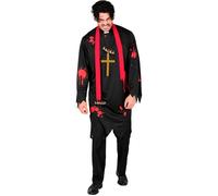 Widmann Zombie Priest (Tunic, Scarf, Cross) (XL) Black