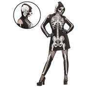 Widmann Zombie Skeleton (Shirt, Pants, Mask) (164 cm / 14-16 Years) Different Co