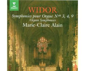 Widor: Symphonies pour orgue Nos 3, 4 & 9
