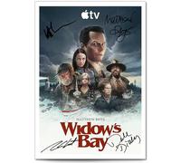 Widows Bay Cast Signed Poster Print Picture Display Autograph Memorabilia TV Series Fans Gift A4/A3 Matthew Rhys Kate O'Flynn (A3 Poster Only)
