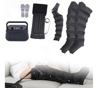 Widppsopt Lymphatic Drainage Massager Legs, 6-Cavity Recovery System Compression Boots Legs Massagers for Pain and Circulation, Air Compression Leg Massager Machine, Timed and Adjustable Pre