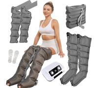 Widppsopt Recovery Boots with Air Compression Technology - 6-Chamber Leg Massager for Muscle Pain, Enhanced Circulation, Lymphedema Treatment