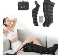 Widppsopt Waist Arm Leg Calf Massage Machine Relax Blood Circulation, 6-Cavity Electric Air Compression Massager Machine, Chronic Venous Disorders, Neuralgia, Numbness, Fatigue Relief