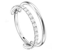 WiDream Piercing Jewelry Tragus Daith Helix Earrings Nose Rings Hoops, CZ Double Septum Rings Conch, Conch Daith Ring Hinge Clicker, Nose Ring Hoop Smoke Lobe Daith (G23 Titanium)