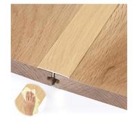 Width 1.3 In Aluminium Metal T-Floor Transition Strips, Waterproof And Moisture-proof Door Threshold Strip, For Tiles Laminate Planks Vinyl Floor(Wood)