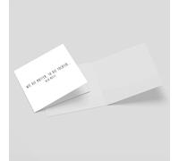 Wie Die Mutter, So Die Tochter...Ach Mist! Square Greetings Card (14.8cm x 14.8cm)