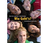 Wie geht's?: An Introductory German Course (World Languages)