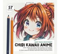 Wie man Anime Chibi Kawaii Zeichnet: Lerne, Süße und Kawaii Chibi-Figuren zu Kolorieren mit Buntstiften, Volumen und Hell-Dunkel. 57 Künstlerische ... Anime: Künstlerische Zeichenübungen)
