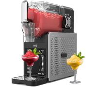 WIE Slush Machine, 2.6L Slushie Maker Machine with Self-Cleaning, No Ice Needed, 6 Preset Modes, LED Touch Screen&Child Lock, Slushie Machine for Margarita, Cocktails, Milkshake, Frappé