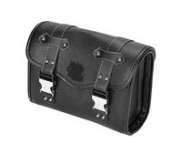 WIEFOHJD for Yamaha SR400 MT-07 Motorcycle Saddlebag Side Bag Retro PU Tool