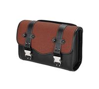 WIEFOHJD for Yamaha SR400 MT-07 Motorcycle Saddlebag Side Bag Retro PU Tool