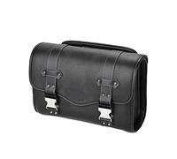WIEFOHJD for Yamaha SR400 MT-07 Motorcycle Saddlebag Side Bag Retro PU Tool