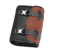 WIEFOHJD Motorcycle Saddlebag Side Bag Retro PU Tool for Yamaha SR400 MT-07
