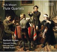 Wieland Kuijken - W.A. Mozart Flute Quartets - CD - P2222z