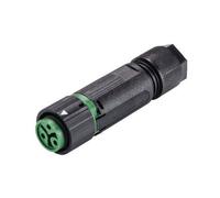Wieland RST® MINI Bullet Connector 2+PE Pins Straight 46.031.4555.7