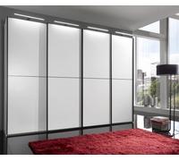 Wiemann Westside 4 Door Sliding Wardrobe in White - 330cm