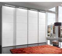 Wiemann Westside 4 Door Sliding Wardrobe in White - 400cm