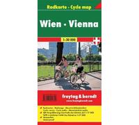 Wien cycle map f&b r/v: Fietskaart 1:30 000: Fietskaart Schaal 1:30 000