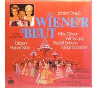 Wiener Blut - Großer Schnitt - Johann Strauß - Dirigent: Robert Stolz -- Vinyl