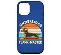Wiener Dog - Sports Lover Undefeated Plank Master Dachshund Case for iPhone 12/12 Pro
