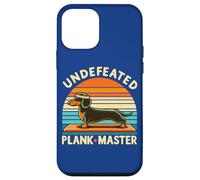 Wiener Dog - Sports Lover Undefeated Plank Master Dachshund Case for iPhone 12 mini