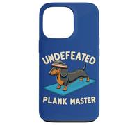 Wiener Dog - Sports Lover Undefeated Plank Master Dachshund Case for iPhone 13 Pro