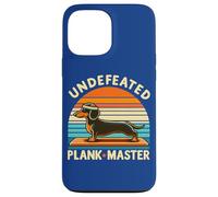 Wiener Dog - Sports Lover Undefeated Plank Master Dachshund Case for iPhone 13 Pro Max