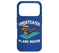 Wiener Dog - Sports Lover Undefeated Plank Master Dachshund Case for iPhone 17 Pro