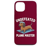Wiener Dog Training Undefeated Plank Master Funny Dachshund Case for iPhone 13