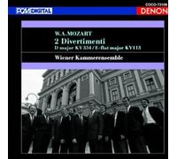 Wiener Kammer Ensemble - Mozart: 2 Divertimenti K. 334 (320B) [Import]