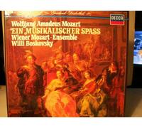 WIENER MOZART-ENSEMBLE / WILLI BOSKOVSKY - MOZART - EIN MUSIKALISCHER SPASS - 2LP-BOX - WIENER MOZART-ENSEMBLE/WILLI BOSKOVSKY - MIT TEXTBEILAGE - DECCA - VINYL